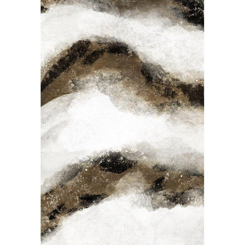 Rocking Waves 1 White Modern Wood Framed Art Print by Prime, Marcus