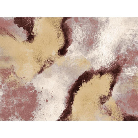 Unrefined Burst 1 Gold Ornate Wood Framed Art Print with Double Matting by Prime, Marcus