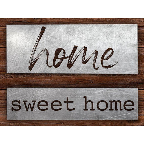 Sweet Home White Modern Wood Framed Art Print by Prime, Marcus