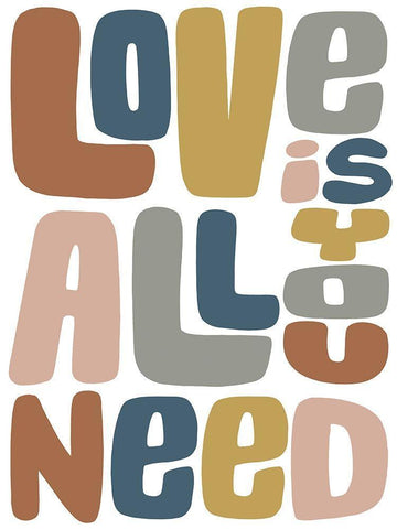 Needed Love 2 Black Ornate Wood Framed Art Print with Double Matting by Prime, Marcus