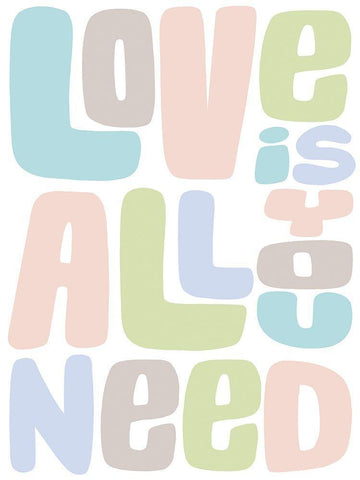 Needed Love 3 Black Ornate Wood Framed Art Print with Double Matting by Prime, Marcus