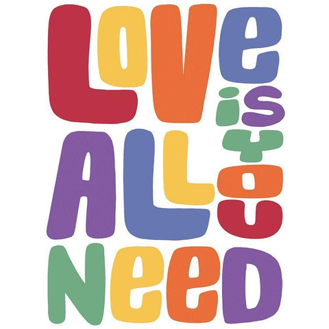 Needed Love 1 Black Modern Wood Framed Art Print by Prime, Marcus