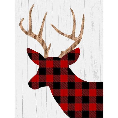 Lodge Friends 2 White Modern Wood Framed Art Print by Prime, Marcus