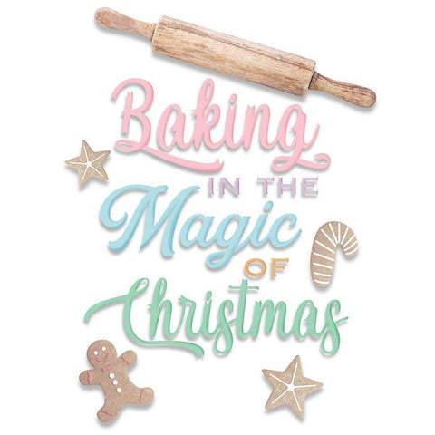 Baking The Magic 2 White Modern Wood Framed Art Print by Prime, Marcus