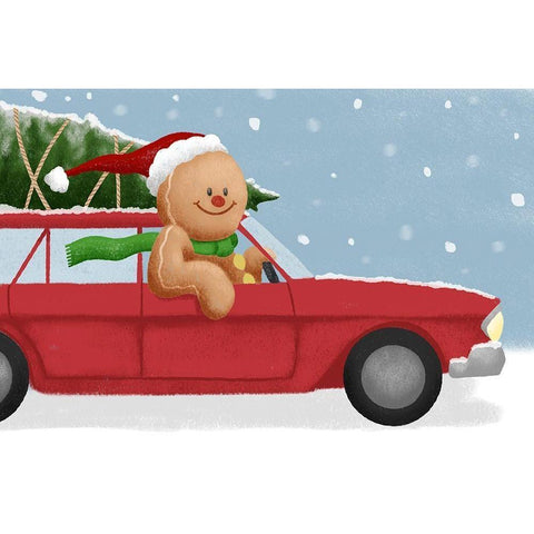 Tree Searching 1 Gold Ornate Wood Framed Art Print with Double Matting by Prime, Marcus