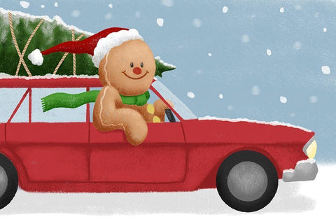 Tree Searching 1 Black Ornate Wood Framed Art Print with Double Matting by Prime, Marcus