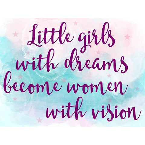 Girls With Watercolor Black Modern Wood Framed Art Print by Prime, Marcus