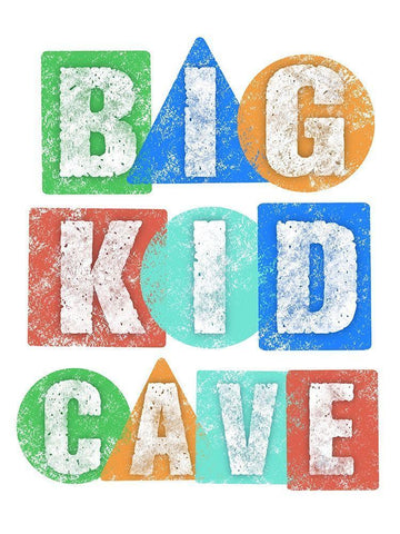 Big Kid Cave Black Ornate Wood Framed Art Print with Double Matting by Prime, Marcus