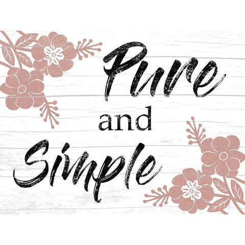 Pure And Simple White Modern Wood Framed Art Print by Prime, Marcus