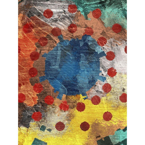 Conscious Disruption Gold Ornate Wood Framed Art Print with Double Matting by Prime, Marcus