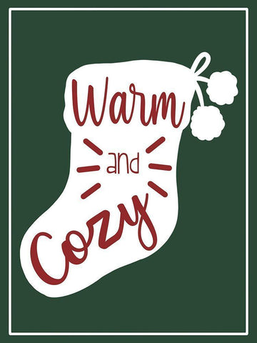 Warm And Cozy White Modern Wood Framed Art Print with Double Matting by Prime, Marcus
