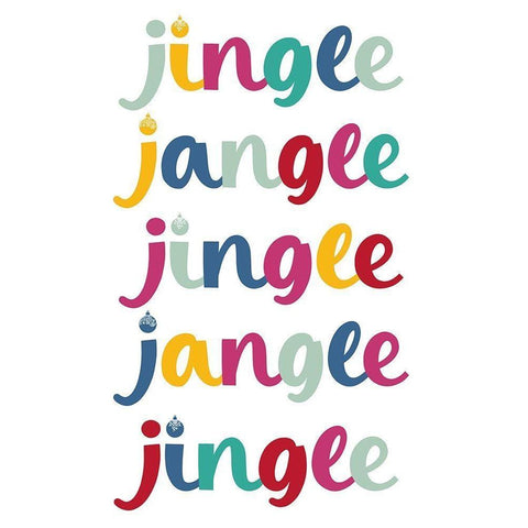 Jingle Jangle White Modern Wood Framed Art Print by Prime, Marcus