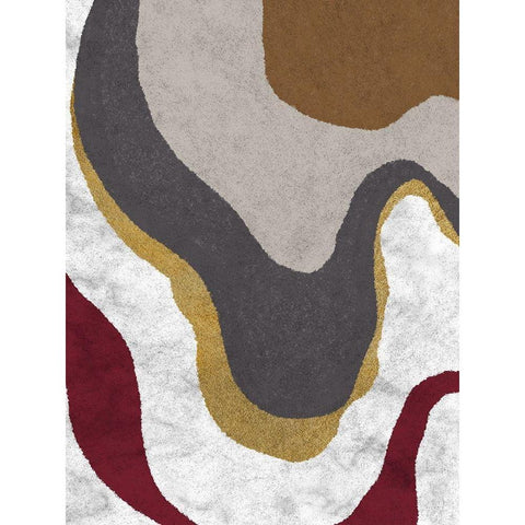 Swirly Dirly. Black Modern Wood Framed Art Print by Prime, Marcus
