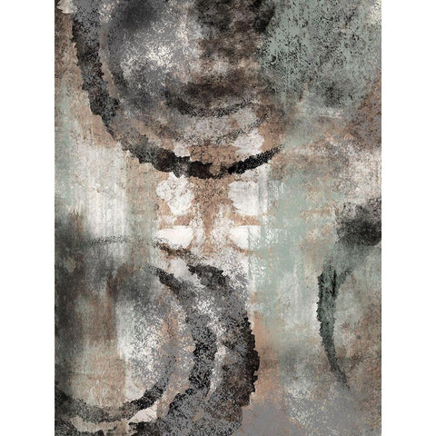 Cavernous Stains 2 Gold Ornate Wood Framed Art Print with Double Matting by Prime, Marcus