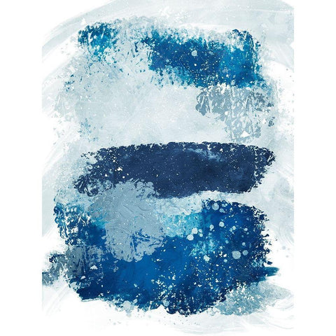 Night Realms White Modern Wood Framed Art Print by Prime, Marcus