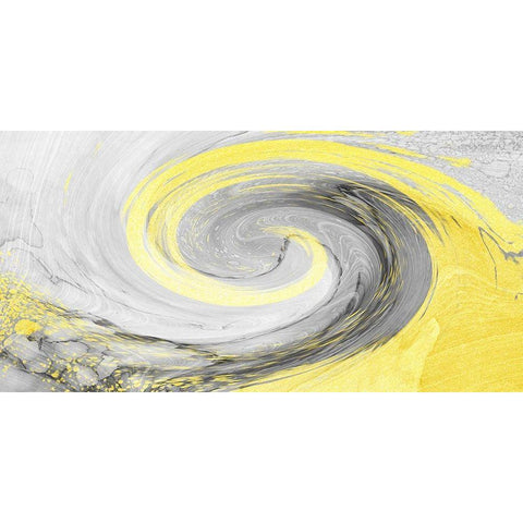 Sunshine Wave 1 Gold Ornate Wood Framed Art Print with Double Matting by Prime, Marcus