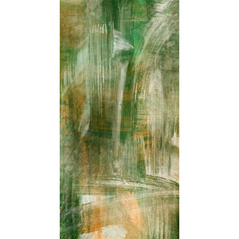 Jade Sunset 5 Black Modern Wood Framed Art Print with Double Matting by Prime, Marcus