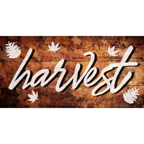 Harvest Autumn 1 Black Modern Wood Framed Art Print with Double Matting by Prime, Marcus