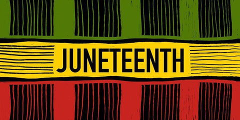 Juneteenth Cloth Black Ornate Wood Framed Art Print with Double Matting by Prime, Marcus