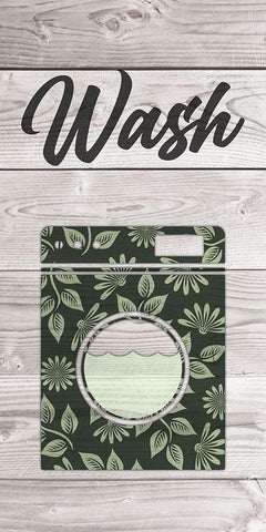 Wash Wood White Modern Wood Framed Art Print with Double Matting by Prime, Marcus