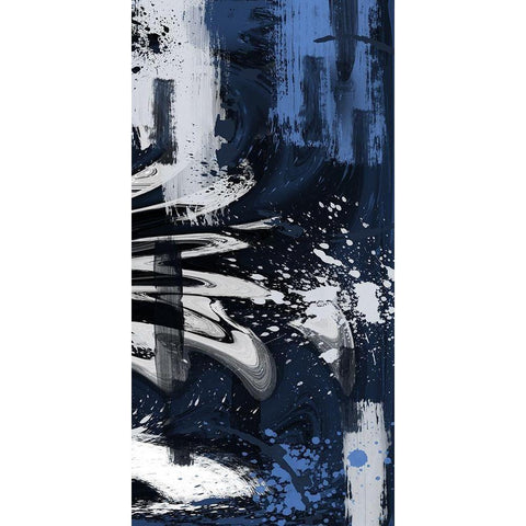 Disfigured Marble White Modern Wood Framed Art Print by Prime, Marcus