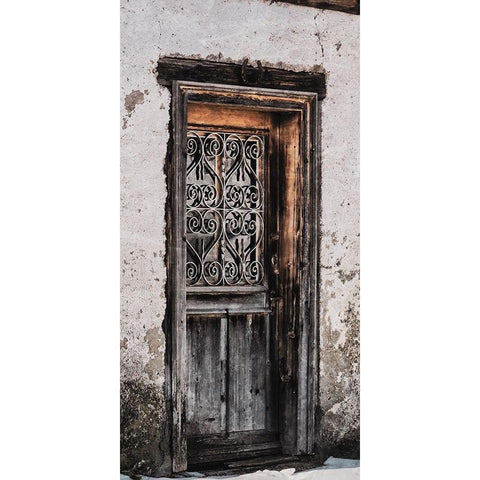 Buckaroo Door Black Modern Wood Framed Art Print with Double Matting by Prime, Marcus