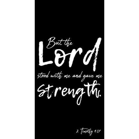 Strong Lord 1 Black Modern Wood Framed Art Print with Double Matting by Prime, Marcus