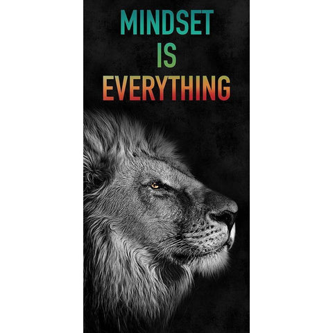 Mindset Gold Ornate Wood Framed Art Print with Double Matting by Prime, Marcus