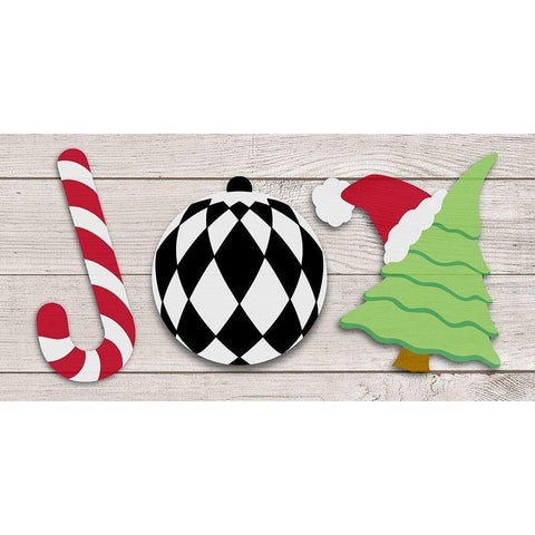 Seasonal Joy White Modern Wood Framed Art Print by Prime, Marcus