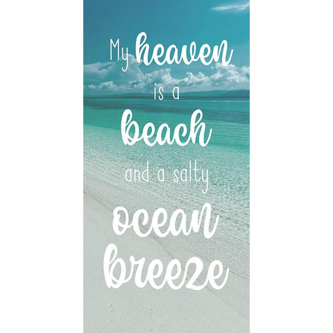 Beach Heaven Gold Ornate Wood Framed Art Print with Double Matting by Prime, Marcus