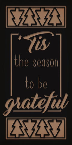 Grateful Season White Modern Wood Framed Art Print with Double Matting by Prime, Marcus