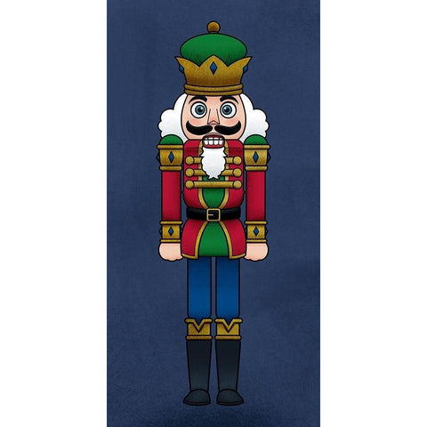 Nutcracker Prince Gold Ornate Wood Framed Art Print with Double Matting by Prime, Marcus