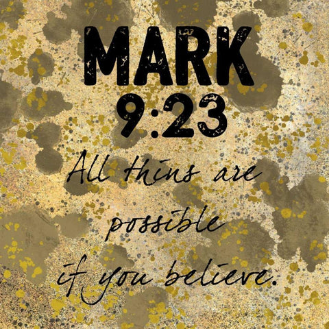 Possible Belief White Modern Wood Framed Art Print with Double Matting by Prime, Marcus