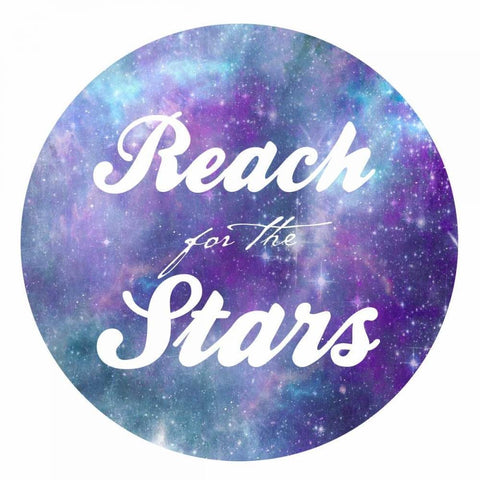 Reach For The Stars 1 Black Modern Wood Framed Art Print by Prime, Marcus