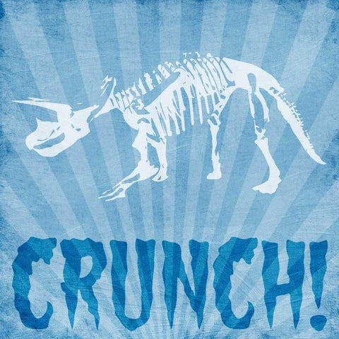 Dino Bones 2 Black Modern Wood Framed Art Print by Prime, Marcus