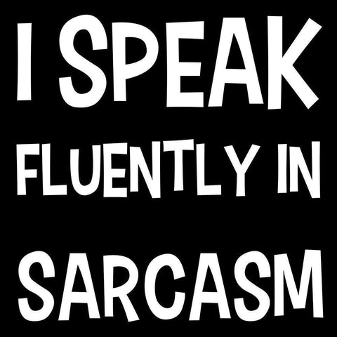 Fluently Speaking White Modern Wood Framed Art Print by Prime, Marcus