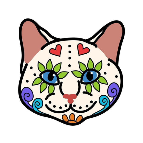 Sugar Kitty 1 Black Modern Wood Framed Art Print by Prime, Marcus