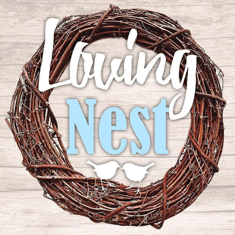 Loving Nest 2 Gold Ornate Wood Framed Art Print with Double Matting by Prime, Marcus