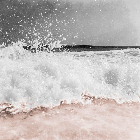 Ocean Breath 1 Black Ornate Wood Framed Art Print with Double Matting by Prime, Marcus
