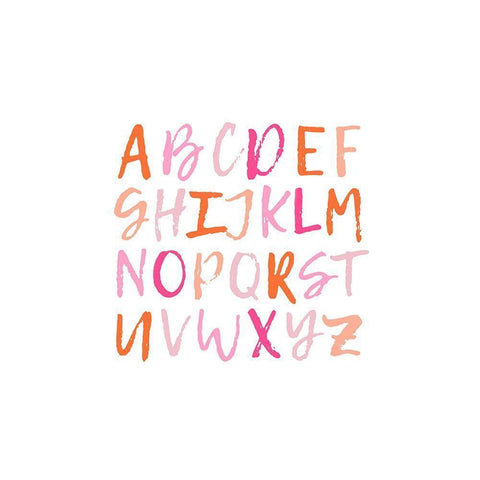 ABCD 3 Black Modern Wood Framed Art Print by Prime, Marcus
