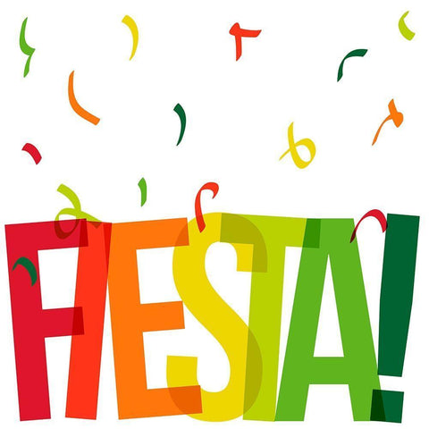 Fiesta White Modern Wood Framed Art Print with Double Matting by Prime, Marcus