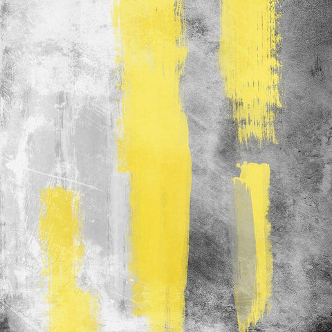 Shinning Shuffle 1 White Modern Wood Framed Art Print with Double Matting by Prime, Marcus