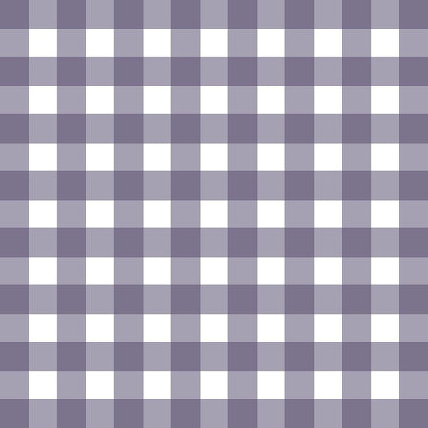 Gingham Pattern 1 Black Modern Wood Framed Art Print by Prime, Marcus