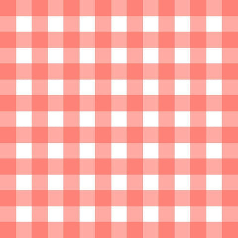 Gingham Pattern 2 Black Modern Wood Framed Art Print by Prime, Marcus