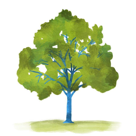 Bright Life 1 White Modern Wood Framed Art Print with Double Matting by Prime, Marcus