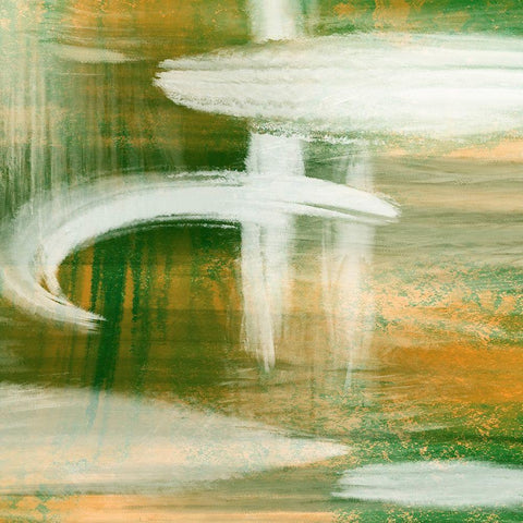 Jade Sunset 1 Black Modern Wood Framed Art Print by Prime, Marcus