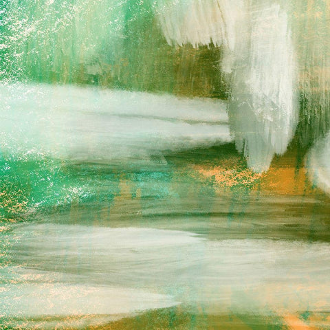 Jade Sunset 2 White Modern Wood Framed Art Print by Prime, Marcus