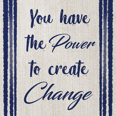 Power Of Change Black Modern Wood Framed Art Print with Double Matting by Prime, Marcus