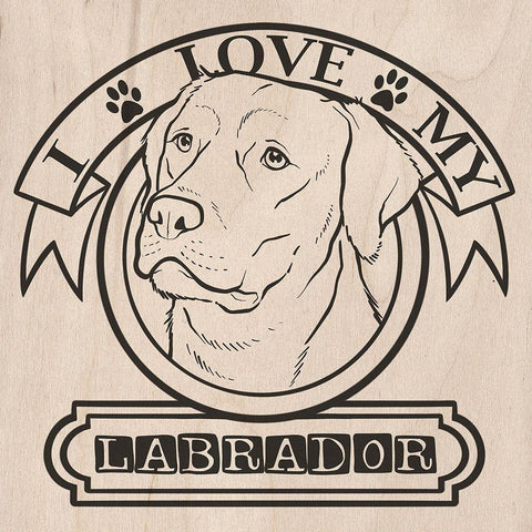 Pet Love 4 Black Ornate Wood Framed Art Print with Double Matting by Prime, Marcus