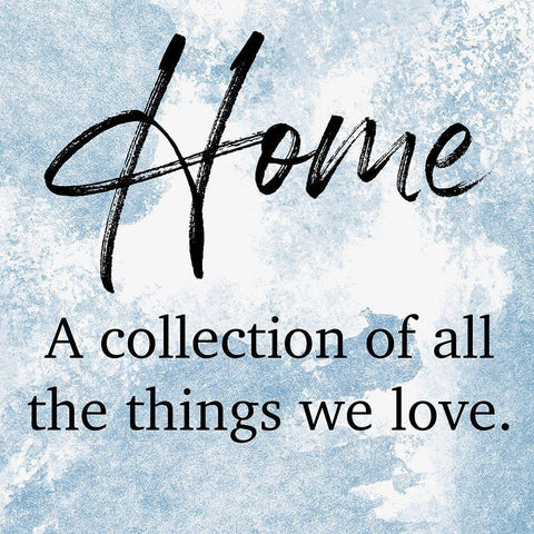 Loved Home Gold Ornate Wood Framed Art Print with Double Matting by Prime, Marcus